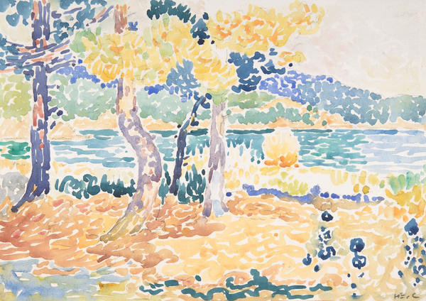 Pines on the Coastline - Henri-Edmond Cross